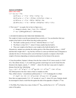 1. F = ma so a = F/m. (a) 2F on m: a` = F`/m` = 2F/m