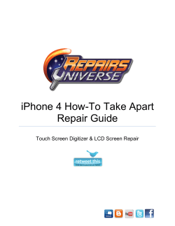 iPhone 4 How-To Take Apart Repair Guide