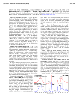 STUDY OF TWO STRUCTURAL POLYMORPHS OF MgSO4&middot;H2O