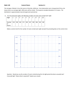 Section 6.1 Class Handout