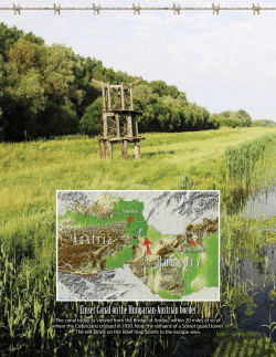 Einser Canal on the Hungarian-Austrian border