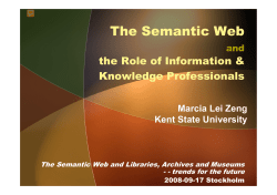 The Semantic Web