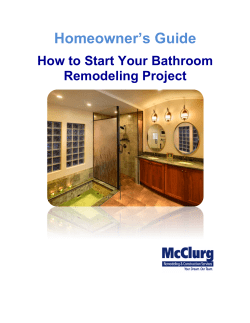 How To Start Your Bathroom Remodeling Project