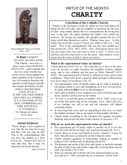 charity - St. Dominic, Brookfield