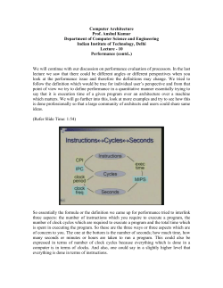 Computer Architecture
