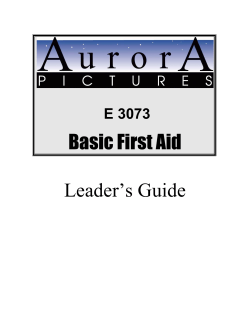 3073 Basic First Aid