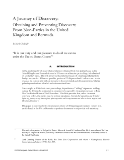 A Journey of Discovery