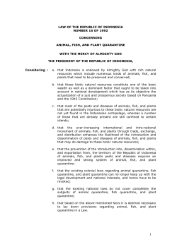 law of the republic of indonesia number 16 of 1992