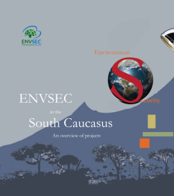 South Caucasus ENVSEC