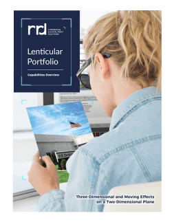 Lenticular Portfolio