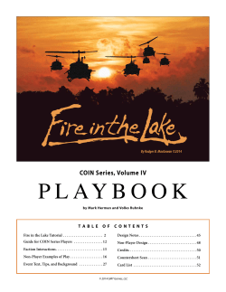 playbook - GMT Games