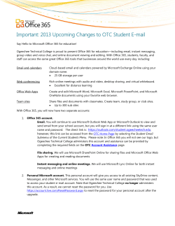 Live@edu_Office365_O.. - Ogeechee Technical College!