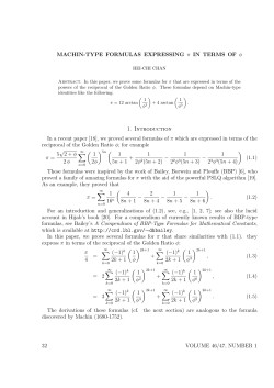 Full text - The Fibonacci Quarterly
