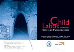 Child Workers in Brick Factories