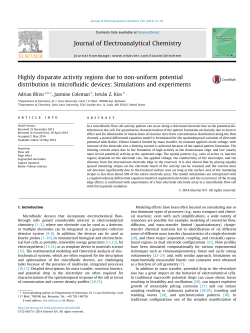 Highly disparate activity regions due to non-uniform potential