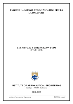 english language communication skills laboratory lab manual
