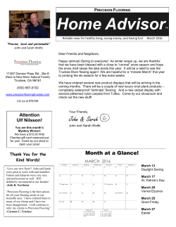 Home Advisor - Precision Flooring