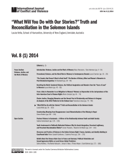 this PDF file - International Journal of Conflict and Violence