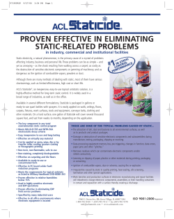 Literature Staticide Concentrate General Purpose