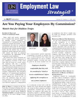 Are You Paying Your Employees By Commission?