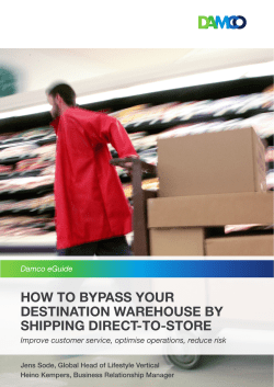 how to bypass your destination warehouse by shipping