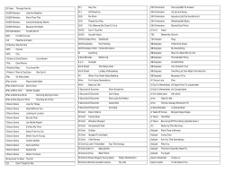 our song catalogue here