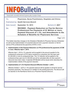 4657 - REVISED - Payment Reduction on Fee-for