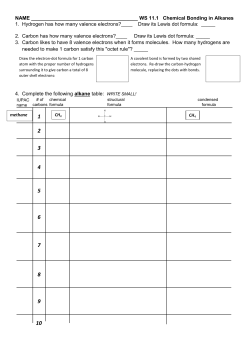 WS 12.1 Alkanes.cwk (WP)