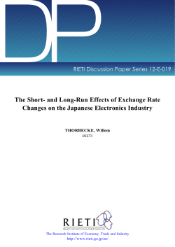 Discussion Papers:12-E