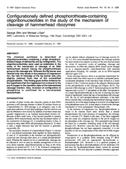 Configurationally defined phosphorothioate