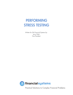 performing stress testing