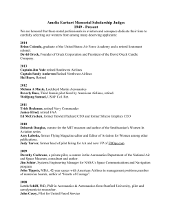 Amelia Earhart Memorial Scholarship Judges 1949 - Ninety