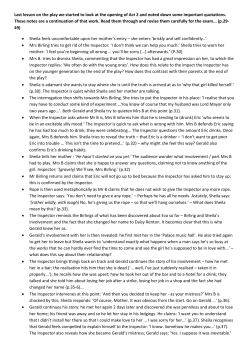 An Inspector Calls: Act 2 Important Quotes