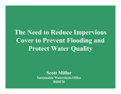 Impervious Cover Presentation