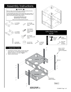 12RU Rack Cube for MM Elite Lectern and