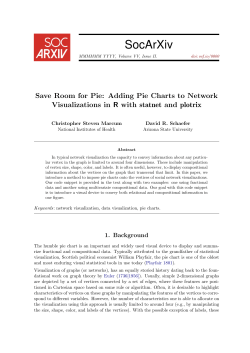 Save Room for Pie: Adding Pie Charts to Network Visualizations in