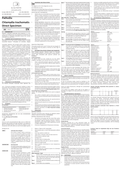 PathoDx Chlamydia trachomatis Direct Specimen