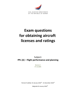 Flight planning and monitoring