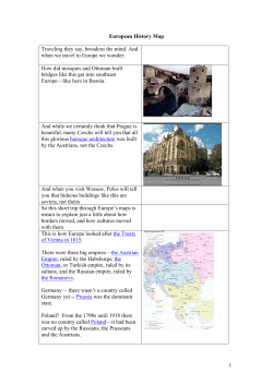 1 European History Map Traveling they say, broadens