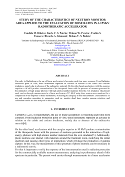STUDY OF THE CHARACTERISTICS OF NEUTRON