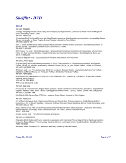 Shelflist - DVD1.mht
