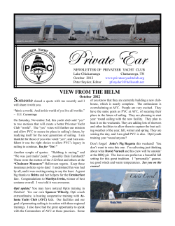 2012-Oct - Privateer Yacht Club
