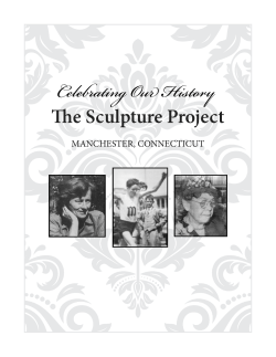 Nine-page sponsorship packet - Manchester Historical Society
