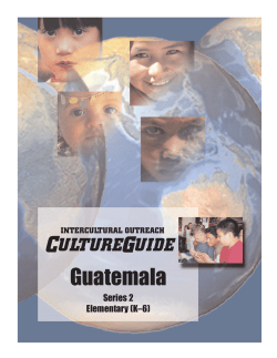 Guatemala - BYU Kennedy Center