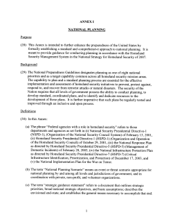 HSPD-8 Annex