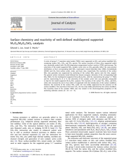 Surface chemistry and reactivity of well-defined