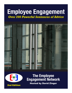 Employee Engagement