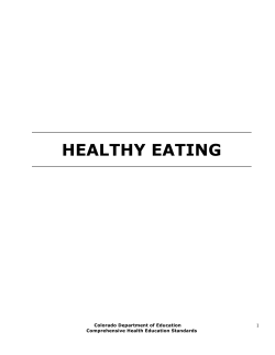 PGC Healthy Eating