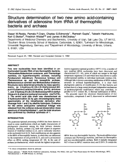 Structure determination of two new amino acid