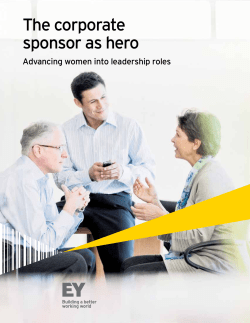 The corporate sponsor as hero